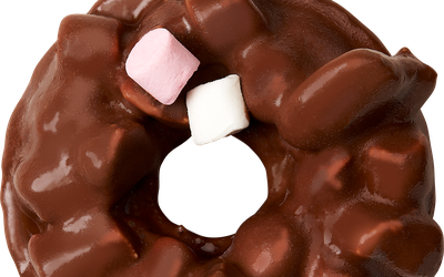 Cake Donut Rocky Road