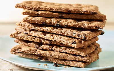 Crackers aux raisins secs