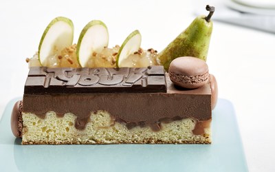 Gâteau chocolat-poire